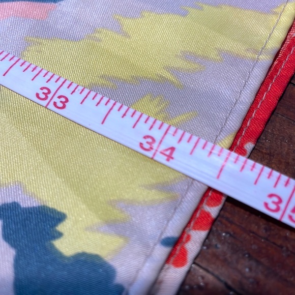 Parker Multicolor Pullover Razorback Blouson Cocktail Mini Dress - Size Med - Picture 13 of 13